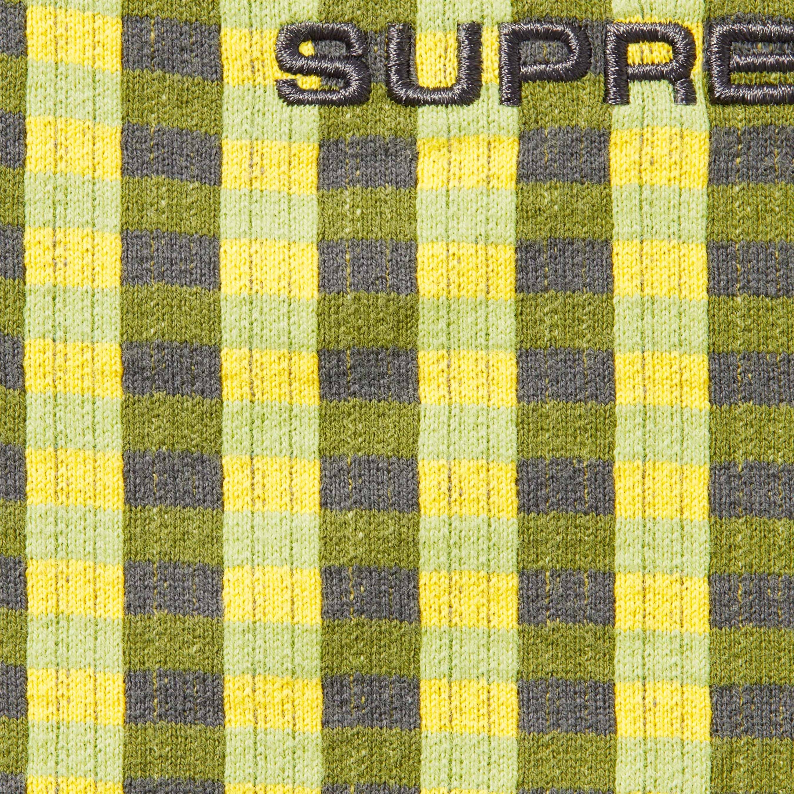 Grid Jacquard S/S Top view 2